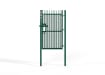 A Green 1.8m High x 1.0m Wide Single Leaf EnviroProtect Anti-Climb SR1 (A1) LPS 1175 Security Gate