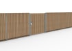 2.0m High AcoustiGuard® SR1 (A1) LPS 1175 Acoustic Fencing Kit with gate