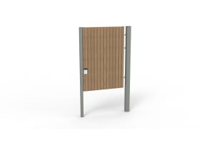2.4m High x 3.0m Wide AcoustiGuard® SR1 (A1) LPS 1175 Single Leaf Gate Kit
