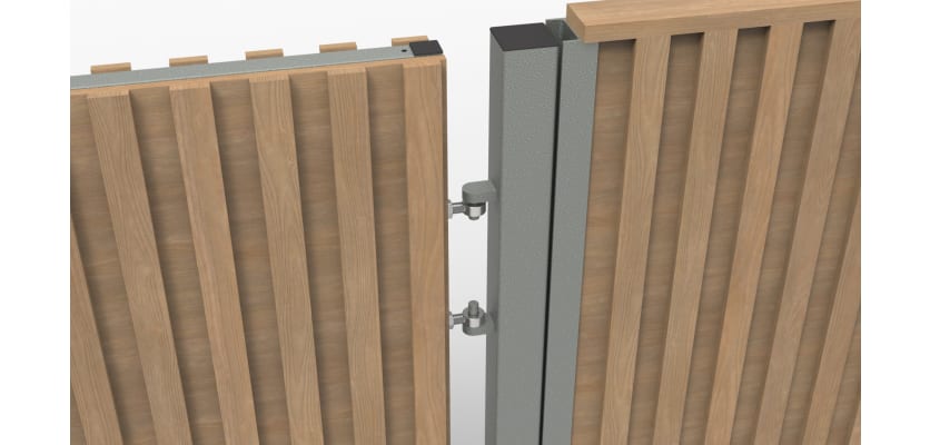 AcoustiGuard® gate hinges