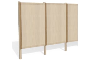 Vertical Infill Strips - Hoarding