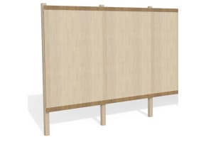 Horizontal Infill Strips - Hoarding