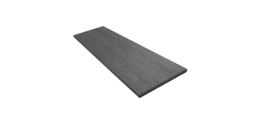 Bambura Wood Plastic Composite Essentail Flat Fascia Trim - Charcoal 