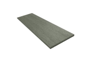 Bambura® Wood Plastic Composite Advanced Flat Fascia Trim - Grey