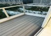 Grey Bambura® Wood Plastic Composite Essential Deck Board installed on balcony 