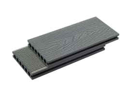 Bambura® Wood Plastic Composite Essential Deck Board - Dark Grey