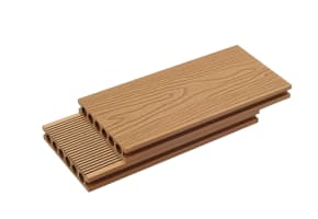 Bambura® Wood Plastic Composite Essential Deck Board - Teak