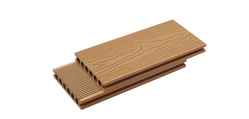 Bambura® Wood Plastic Composite Essential Deck Board - Teak