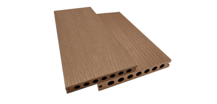 Bambura Advanced Wood Plastic Composite Decking - Chocolate Brown finish