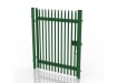Green 2.4m x 1.0m Palisade Security Gate Kit.