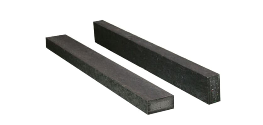 Wood plastic fence rail or joist