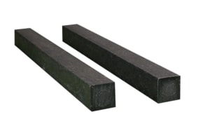 Square Profile 100mm x 100mm x 3400mm - Plastic Wood - Fence Post or Decking Subframe
