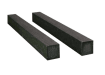 Plastic wood square profile post, for composite fencing or decking