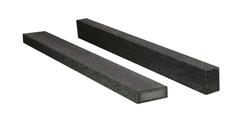 Recycled plastic wood subframe