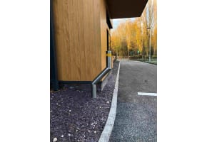 Stainless Steel (Grade 304) Cranked Bollard