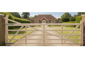 1.2m High Sawn Softwood Timber Ranch Gate - Calculator
