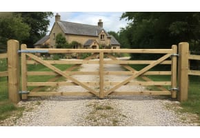 1.2m High Sawn Softwood Timber Field Gate - Calculator