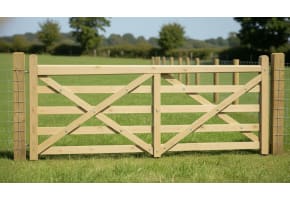 1.2m High PAR Softwood Timber Field Gate - Calculator
