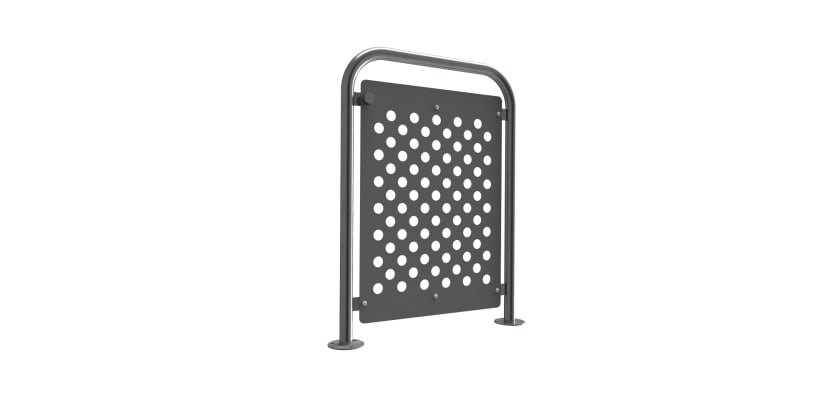 1000mm by 800mm door guard with perforated steel infill