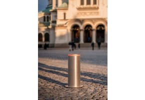 Benito H6008 Stainless Steel Automatic Telescopic Hydraulic Bollard Only