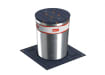 A Stainless Steel BFT Stoppy MBB 500 Automatic Security Bollard 