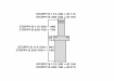 A Technical Drawing for a BFT Stoppy B 700 Automated Bollard 