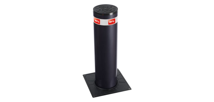 A Grey BFT Stoppy B 700 Bollard 