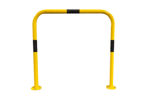 48mm Diameter Black & Yellow Hooped Barrier