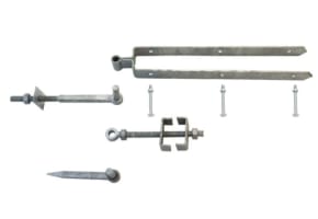 Adjustable Double Strap Hinge Kit For Ranch and Field Gates