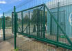 Green  FFL 95 Manual 358 Prison Mesh Cantilever Gate