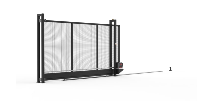 FFL 200T Manual 358 Prison Mesh Tracked Sliding Gate 