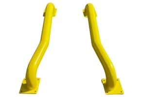 Cranked Wheel Guide 1800mm Long Bolt Down