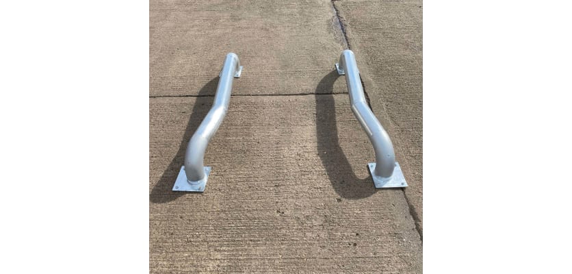 Galvanised Wheel Guide