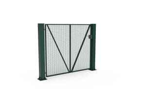 FFL 60S Manual Single Leaf 358 Prison Mesh Swing Gate - up to 3m opening