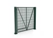 Green FFL 80S Prepped For Automation Single Leaf 358 Prison Mesh Swing Gate