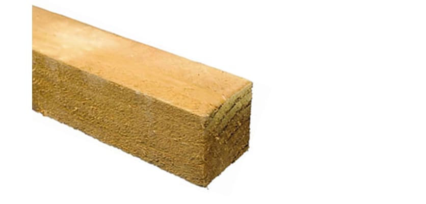 Timber Hoarding Timber Horizontal Rail