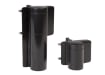 Black Locinox Mammoth HD High Power Second Generation 180° Gate Closer and Hinge Combination