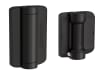 Black Locinox Caracal 180° Hydraulic Gate Closer and Hinge