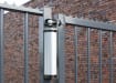 The Locinox Rhino Aesthetical Gate Closer installed on a gate