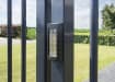Locinox Slimstone-2 Weather Resistant Keypad installed on the gate
