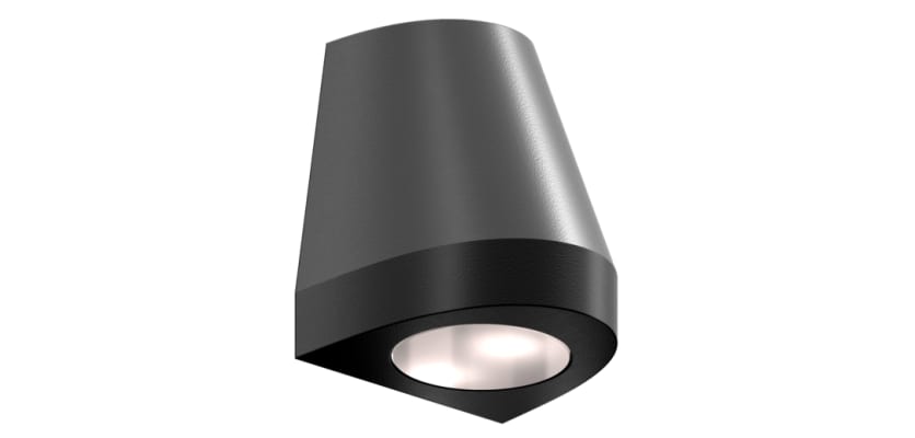 Black Locinox Cone Architectural Wall Lighting