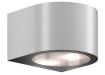 Silver 75mm Locinox Arco Architectural Wall Lighting