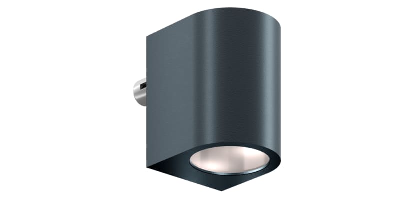 Grey 55mm Locinox Arco Architectural Wall Lighting
