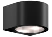 Black 75mm Locinox Arco Architectural Wall Lighting