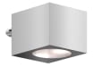 Uncoloured 55mm Locinox Cube Architectural Wall Lighting