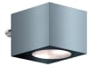Grey 55mm Locinox Cube Architectural Wall Lighting
