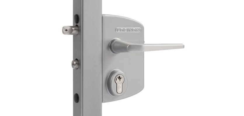Silver Locinox Surface Mounted Gate Lock