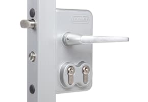 Locinox Surface Mounted Double Cylinder Gate Lock
