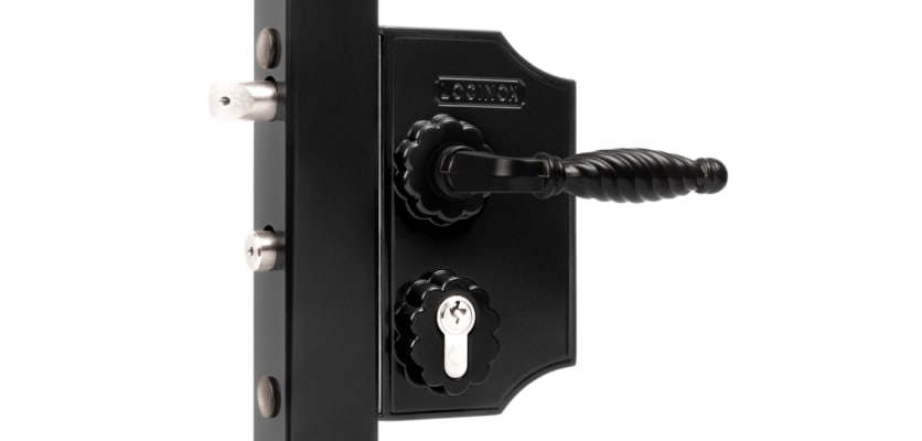 Lock Control Monuments Locinox Large Surface Mounted Ornamental Gate Lock | First Fence Ltd