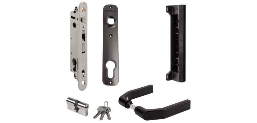 40P-GP Locinox Fortyset Complete Insert Lock Set